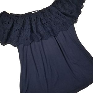 Maurices off shoulder short sleeve top